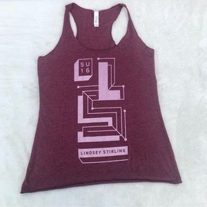 Lindsey Stirling Tank Shirt Sz. Medium SU 16 Sleeveless